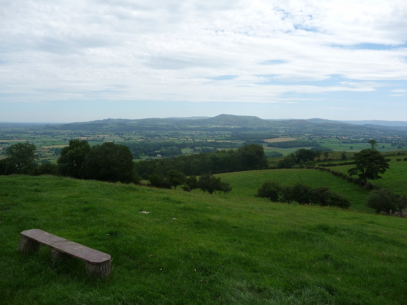 P1000418.JPG - From the Montgomeryshire War Memorial looking east towards Corndon Hill