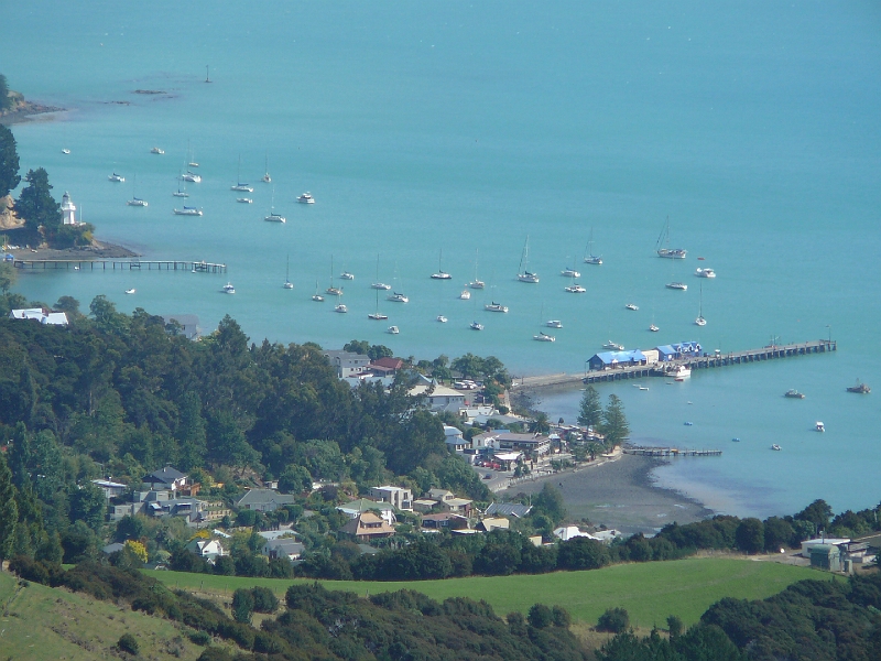 P1010939.JPG - Heritage Park - looking down on Akaroa