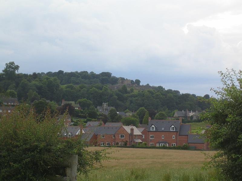 IMG_2898.JPG - Walking the dog in the evening: Montgomery and castle from the east